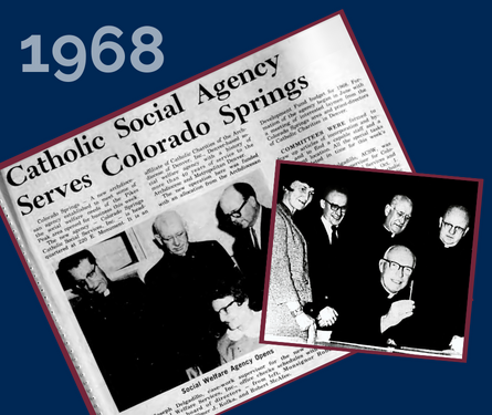 Images from 1968 signing documents for creation of the diocese