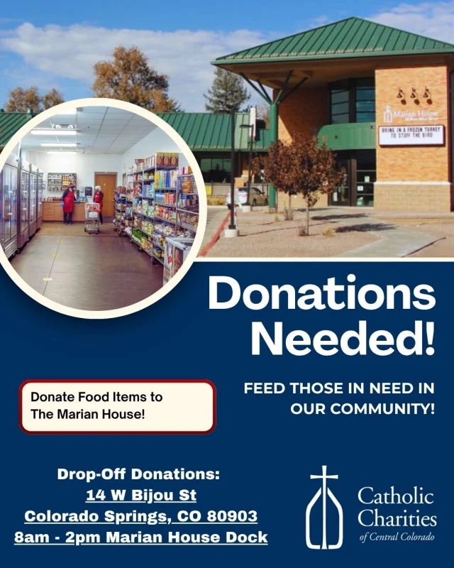 Thinking about giving to those in need? We have a wishlist full of items from clothing, personal care, and food! There is so much needed for the communities we serve! Every contribution big or small goes a long way! Check out our wishlist and drop your donations off at The Marian House, Mon - Sat from 8 a.m. to 2 p.m. ❤️

www.ccharitiescc.org/donate/wishlist

#CCharitiesCC #HopeStartsWithYou #Donate